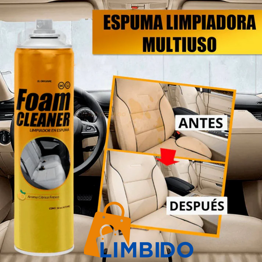 VELVETFOAM™-LIMPIADOR ESPUMA MULTIUSOS 200ML